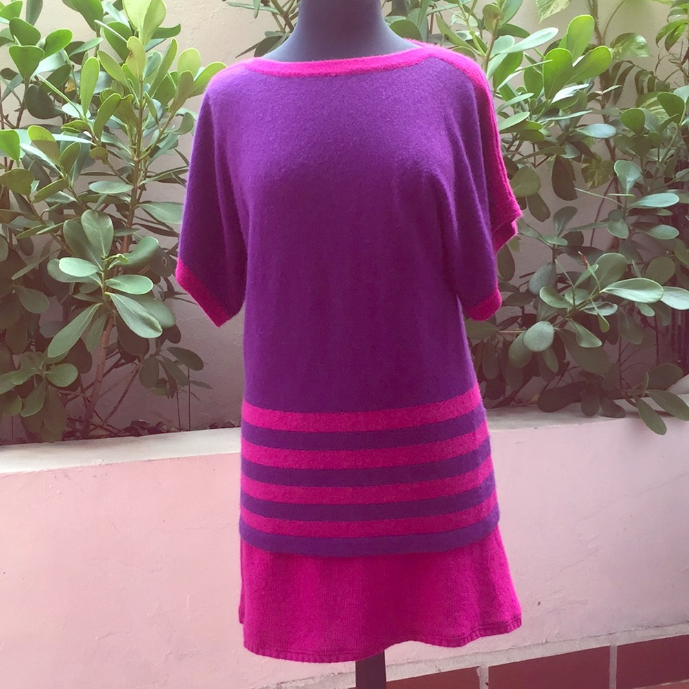 Vintage Christian Dior Separates Sweater Skirt Set